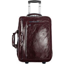 Piquadro Blue Square 2 roues Valise business Cuir véritable 51 cm Compartiment ordinateur  Modéle 1
