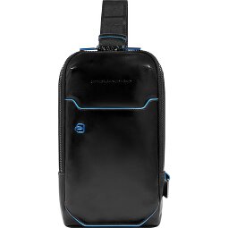 Piquadro Blue Square Cuir véritable 25 cm  Modéle 1