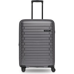 Pactastic Collection 04 THE MEDIUM + 4 roulettes Trolley M 66 cm avec soufflet d'extension  Modéle 1