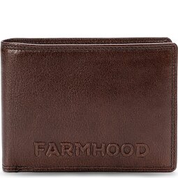 Farmhood Memphis Porte-monnaie Protection RFID Cuir véritable 12.5 cm  Modéle 3
