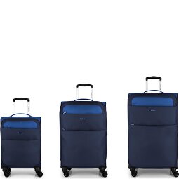 Gabol Cloud 4 roulettes Set de valises 3 pièces avec soufflet d'extension  Modéle 1