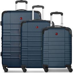 Wenger Amplar Evo 4 roues Set de valises 3 pièces avec soufflet d'extension  Modéle 1