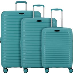 d&n Travel Line 4500 4 roulettes Set de valises 3 pièces avec soufflet d'extension  Modéle 4