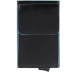 Piquadro Blue Square Porte-cartes de crédit en cuir 6 cm  Modéle 1