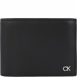 Calvin Klein Metal CK Porte-monnaie Protection RFID Cuir 13 cm  Modéle 1