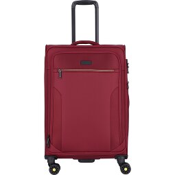 d&n Travel Line 9704 4 roulettes Trolley M 68 cm avec soufflet d'extension  Modéle 3