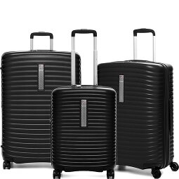 MODO by Roncato Vega 4 roulettes Set de valises 3 pièces avec soufflet d'extension  Modéle 1