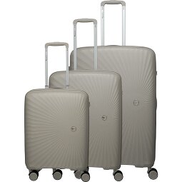 Travelite Tamaris x  Voyaage 4 roulettes Set de valises 3 pièces avec soufflet d'extension  Modéle 4