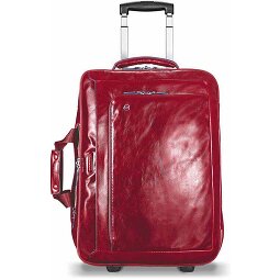 Piquadro Blue Square 2 roues Valise business Cuir véritable 51 cm Compartiment ordinateur  Modéle 2
