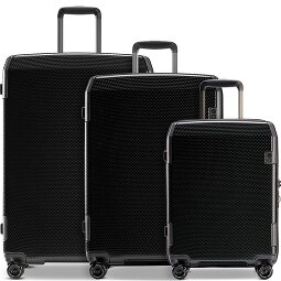 Echolac Logic Pro 4 roulettes Set de valises 3 pièces avec soufflet d'extension  Modéle 1