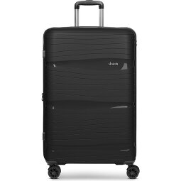 d&n Travel Line 4300-Plus 4 roulettes Trolley L 76 cm avec soufflet d'extension  Modéle 1