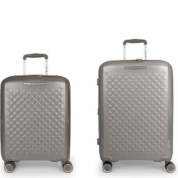Gabol Queens 4 roulettes Set de valises 2 pièces avec soufflet d'extension  Modéle 2