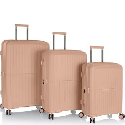Heys AirLite 4 roulettes Set de valises 3 pièces avec soufflet d'extension  Modéle 4