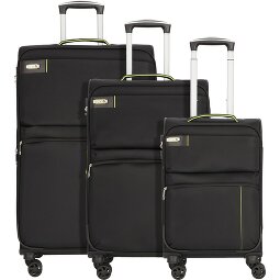 d&n Travel Line 6704 4 roues Set de valises 3 pièces  Modéle 4