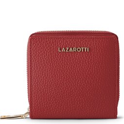 Lazarotti Porte-monnaie « Bologna » en cuir, taille moyenne, fermeture à glissière sur tout le pourtour, 10 cm  Modéle 8