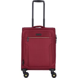 d&n Travel Line 9704 4 roulettes Trolley de cabine S 55 cm avec soufflet d'extension  Modéle 3
