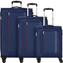 American Tourister Blazing Ride 4 roulettes Set de valises 3 pièces avec soufflet d'extension  Modéle 2