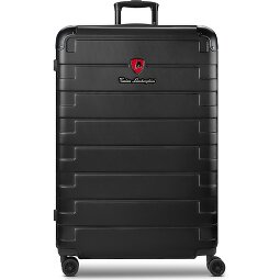 Tonino Lamborghini Milano Valise cabine 4 roulettes XL 83 cm taille spéciale avec soufflet d'extension  Modéle 1