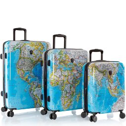 Heys Black Camo 4 roulettes Set de valises 3 pièces avec soufflet d'extension  Modéle 3