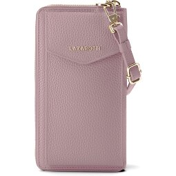Lazarotti Bologna Leather Zip-Around Porte-monnaie Porte-téléphone en cuir 19 cm  Modéle 8
