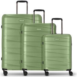 Redolz Essentials 10 3-SET 4 roues Set de valises 3 pièces  Modéle 3