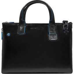 Piquadro Blue Square Sac de shopper Cuir 38 cm Compartiment pour ordinateur portable avec soufflet d'extension  Modéle 1