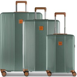 Bric's Ferrara 4 roues Set de valises 3 pièces avec soufflet d'extension  Modéle 2