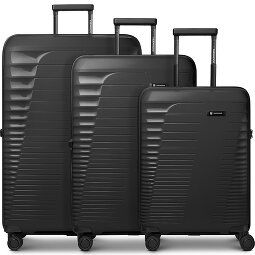 Farmhood Eco Edition 4 roues Set de valises 3 pièces avec soufflet d'extension  Modéle 2