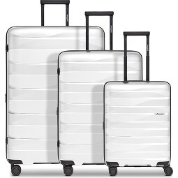 Bergpfeil Travel Set de valises à 4 roulettes 3 pièces avec soufflet extensible  Modéle 5