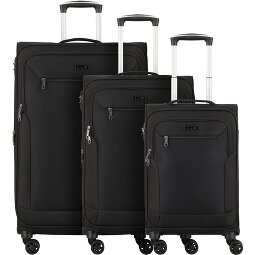 d&n Travel Line 6804 Set de valises à 4 roulettes 3pcs.  Modéle 3