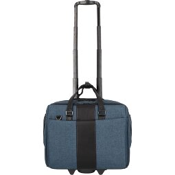 Dermata 2 roulettes Trolley d'affaires 44 cm Compartiment pour ordinateur portable  Modéle 2