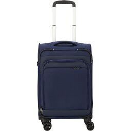 d&n Travel Line 9504 4 roulettes Trolley de cabine S 55 cm  Modéle 3