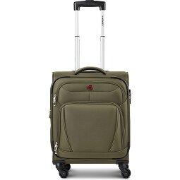 Wenger Beaumont 4 roulettes Trolley de cabine S 54 cm avec soufflet d'extension  Modéle 3