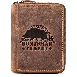 Greenburry Huntsman Porte-monnaie Protection RFID Cuir véritable 10 cm  Modéle 1