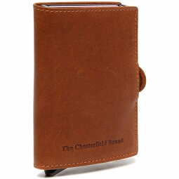 The Chesterfield Brand Lagos Étui pour cartes de crédit Protection RFID Cuir 6.5 cm  Modéle 2
