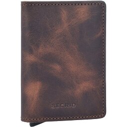 Secrid Slimwallet Vintage Porte-cartes de crédit Porte-monnaie RFID en cuir 6,5 cm  Modéle 2