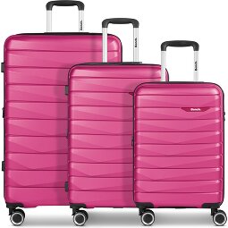 Bench Paris 4 roues Set de valises 3 pièces avec soufflet d'extension  Modéle 2
