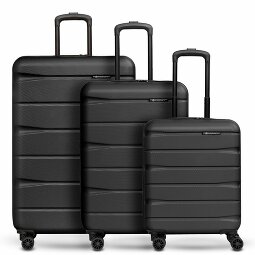 Franky Munich 4.0 Set de valises à 4 roulettes 3 pièces avec soufflet extensible  Modéle 3