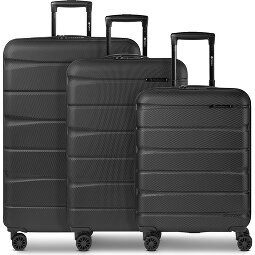 Franky Munich 4.0 4 roues Set de valises 3 pièces avec soufflet d'extension  Modéle 2