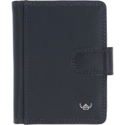 Golden Head Polo Étui pour cartes de crédit Protection RFID Cuir véritable 8 cm  Modéle 3