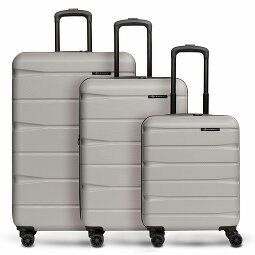 Franky Munich 4.0 Set de valises à 4 roulettes 3 pièces avec soufflet extensible  Modéle 5
