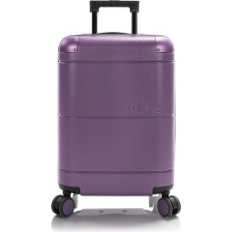 Heys Zen 4 roulettes Trolley de cabine S 54 cm avec soufflet d'extension  Modéle 6