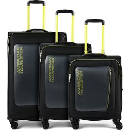 American Tourister Aktivus 4 roulettes Set de valises 3 pièces avec soufflet d'extension  Modéle 1
