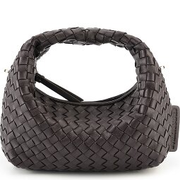 LES VISIONNAIRES Greta Micro weave Sac à main Cuir véritable 20 cm  Modéle 3