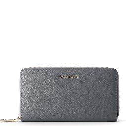 Lazarotti Bologna Leather XL Porte-monnaie zip-around en cuir 19 cm  Modéle 5