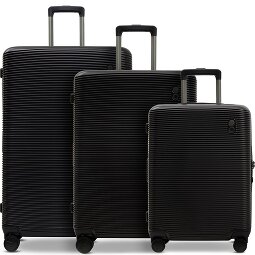 Echolac Ultima 4 roues Set de valises 3 pièces avec soufflet d'extension  Modéle 2