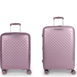 Gabol Queens 4 roulettes Set de valises 2 pièces avec soufflet d'extension  Modéle 3