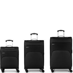 Gabol Zambia 4 roulettes Set de valises 3 pièces avec soufflet d'extension  Modéle 2