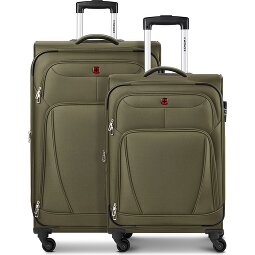 Wenger Beaumont 4 roulettes Set de valises 2 pièces avec soufflet d'extension  Modéle 3