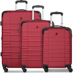 Wenger Amplar Evo 4 roues Set de valises 3 pièces avec soufflet d'extension  Modéle 4